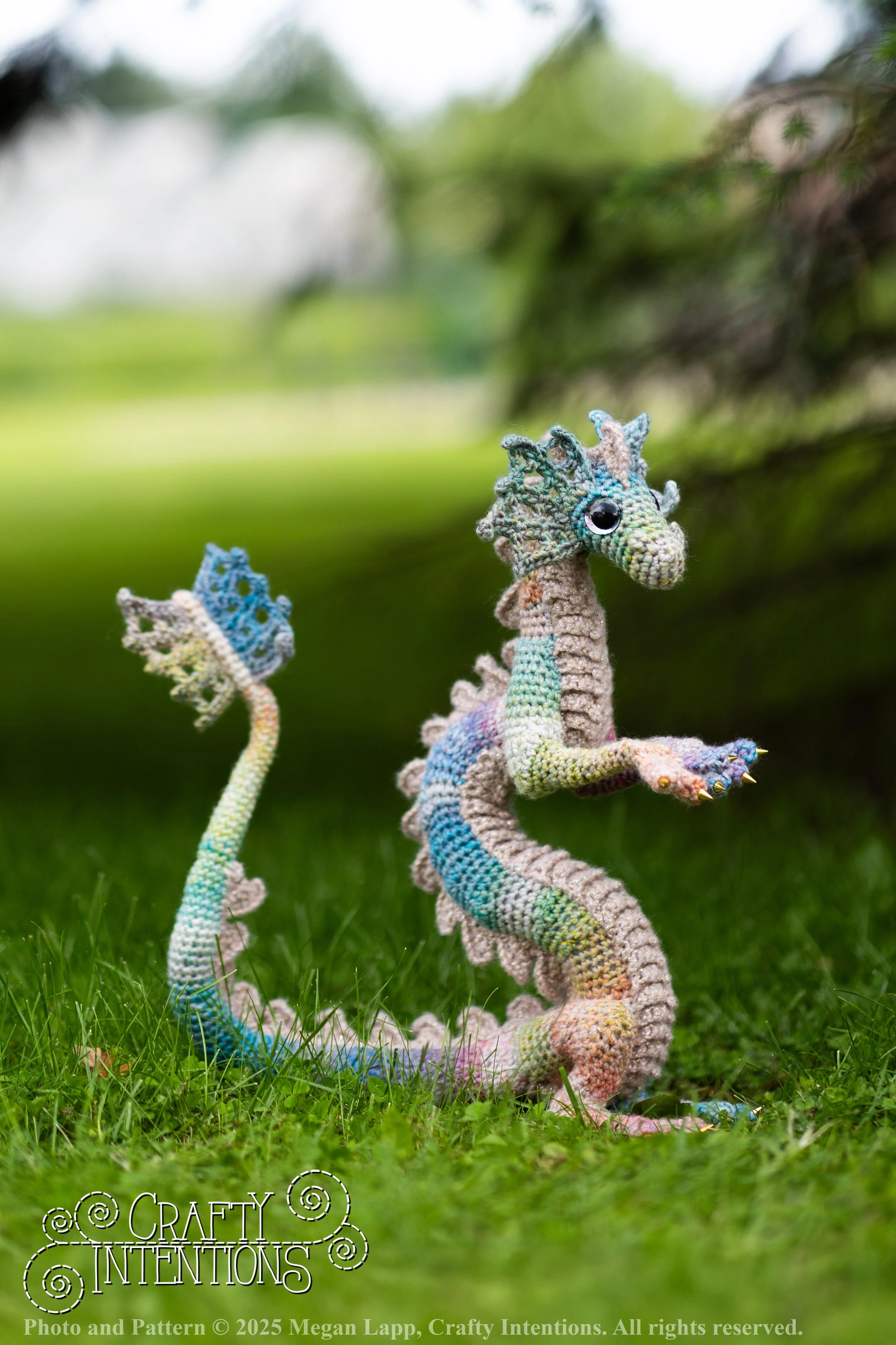 Perched Noodle Dragon — Crafty Intentions